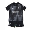 Officiële Voetbalshirt + Korte Broek Doelman Liverpool Derde 2021-22 - Kids